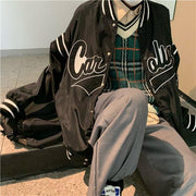 Vintage Harajuku Jacket Hip Hop Loose Jacket Women - Deck Em Up