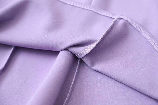 Women's Large Swing All-match Solid Color High Waist Skirt - Deck Em Up