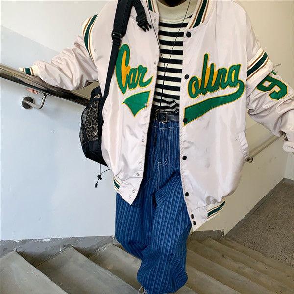 Vintage Harajuku Jacket Hip Hop Loose Jacket Women - Deck Em Up