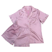 Suit Women Short Sleeve Shorts Pajamas Home Service - Deck Em Up