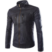 Striven Mens Leather Jacket - Deck Em Up