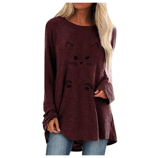 Lady Dresses Cat Whiskers & Paws - Deck Em Up