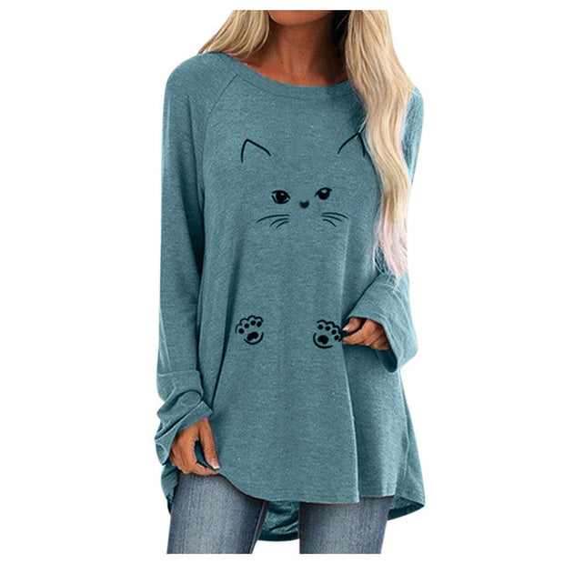 Lady Dresses Cat Whiskers & Paws - Deck Em Up