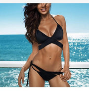 Women's Swimwear Two-Piece Suit - Deck Em Up
