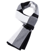 Plaid Men Scarf Knitted Scarf - Deck Em Up