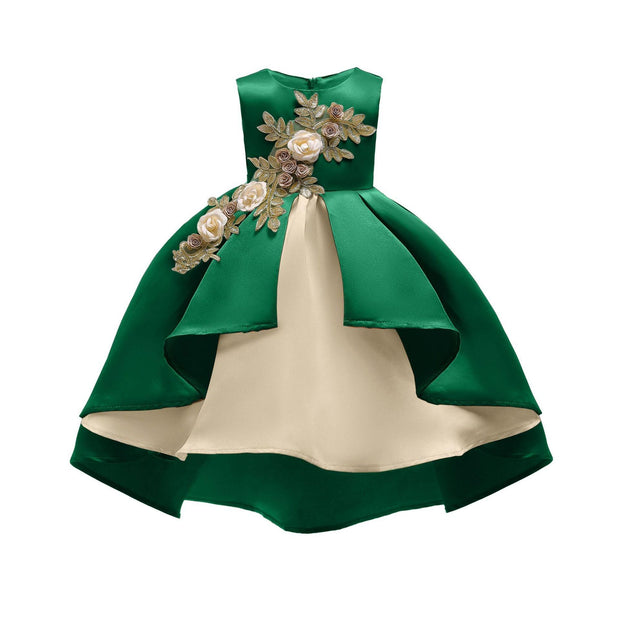 Christmas New Year Girl Dress Child Dress Princess Dress Flower Girl - Deck Em Up