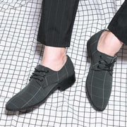 Leather Shoes Men's Business Lace Up British Men's Formal Dress Shoes - Deck Em Up