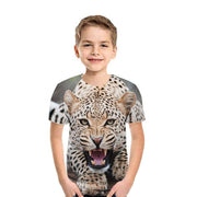 3D Digital Printing Short Sleeve Fashion Kids T-shirt Top - Deck Em Up