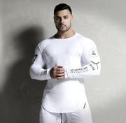 Muscle Fitness Partner Breathable Elastic Moisture Wicking Quick-drying Tights Fitness Training Long-sleeved Bottoming Shirt - Deck Em Up