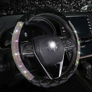 Car Steering Wheel Cover Diamond Lady Cartoon - Deck Em Up