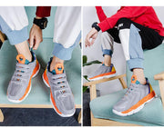 New Four Seasons Casual Breathable Mesh Daddy Shoes - Deck Em Up