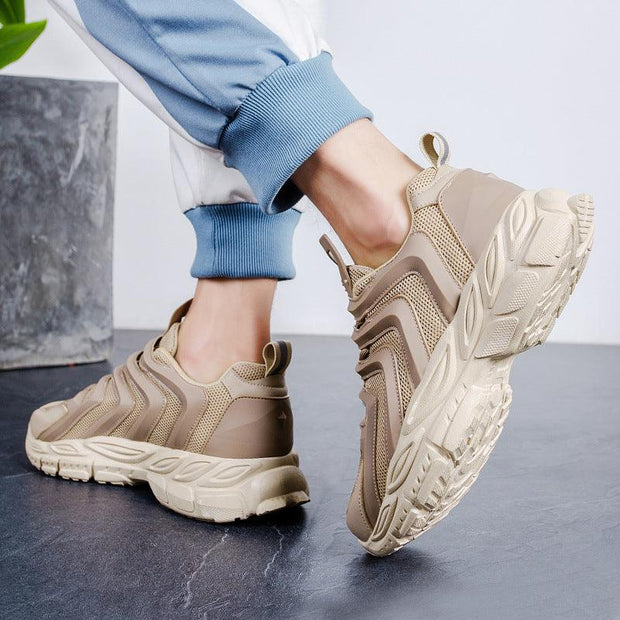 New Four Seasons Casual Breathable Mesh Daddy Shoes - Deck Em Up