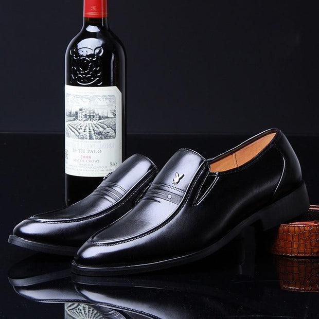 Men Business Dress Shoes, British Overshoes, Men's Soft Leather, Men'S Wedding Shoes, Wholesale Agency - Deck Em Up