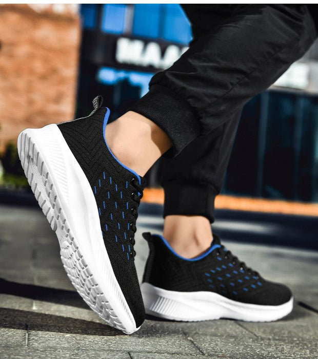 Sports Flying Woven Cold Sticky Ultralight Casual Running Shoes - Deck Em Up