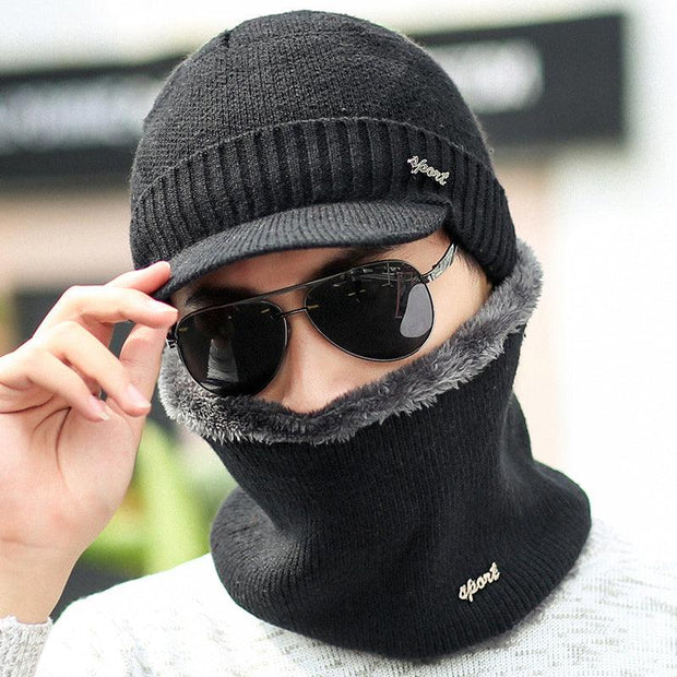 Winter Warm Knitted Hats Plus Woolen Caps, Earmuffs, Youth Caps, Cotton Caps, Caps - Deck Em Up