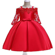Kids Girls Dress Toddler Tops Skirts Kid Clothes Children Princess Elegant Designer - Deck Em Up
