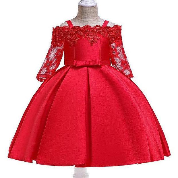 Kids Girls Dress Toddler Tops Skirts Kid Clothes Children Princess Elegant Designer - Deck Em Up