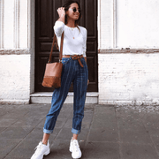 Stretch Striped Jeans Hot Sexy Fashion Designer Women - Deck Em Up