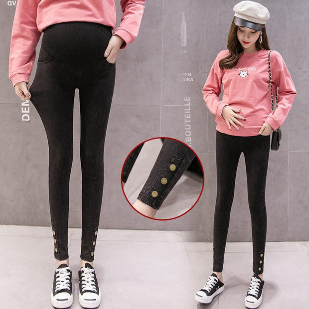 Cute Women Wearing Leggings Jeans Hot Sexy Elegant Designer Fashion - Deck Em Up