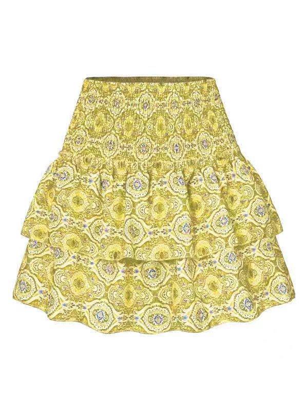 Leisure Versatile Lotus Leaf Women's Skirt - Deck Em Up