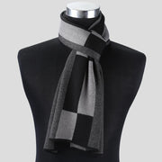 Plaid Men Scarf Knitted Scarf - Deck Em Up