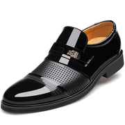 Men's Business Dress Leather Shoes - Deck Em Up