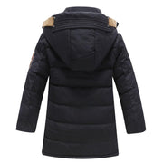 -30 Degree Children's Winter Jackets Duck Down Padded Children Clothing Big Boys Warm Winter Down Coat Thickening Outerwear - Deck Em Up