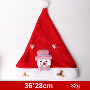 Fashion Snowman ElK Santa Claus Hats Xmas Gift Decoration - Deck Em Up