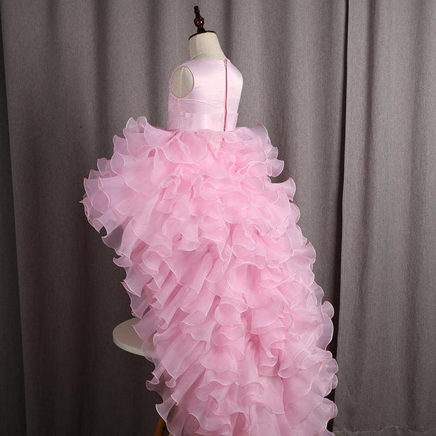 Trailing Dress Flower Girl Tuxedo Small Dress - Deck Em Up