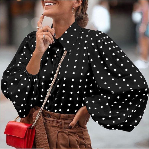 Chiffon Shirt Women's Long Sleeve Shirt - Deck Em Up