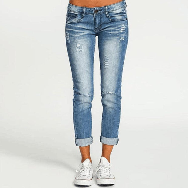 Women's Slim Jeans Hot Sexy Fashion Designer - Deck Em Up