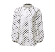 Chiffon Shirt Women's Long Sleeve Shirt - Deck Em Up