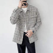 Small Fragrance Jacket Casual Men Wear Loose Coat - Deck Em Up