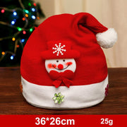 Fashion Snowman ElK Santa Claus Hats Xmas Gift Decoration - Deck Em Up