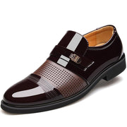 Men's Business Dress Leather Shoes - Deck Em Up