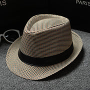 British Hounds-tooth European And American Sun Hats For Men & Women - Deck Em Up