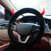 Car Interior Cartoon Steering Wheel Cover Cute Ears - Deck Em Up