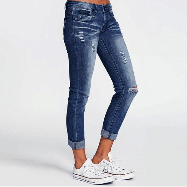 Women's Slim Jeans Hot Sexy Fashion Designer - Deck Em Up