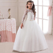 Kids Long Flower Girl Dress Dress - Deck Em Up