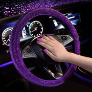 Car Crystal Steering Wheel Cover - Deck Em Up