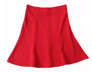 Women's Large Swing All-match Solid Color High Waist Skirt - Deck Em Up