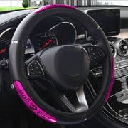 Reflective Longteng Leather Car Steering Wheel Cover - Deck Em Up
