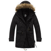 Men's Warm Overcoat Winter Coat Parka Cotton Jackets - Deck Em Up