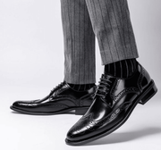 Genuine Leather Business Casual Dress British Style Leather Shoes - Deck Em Up