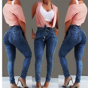 Fringed Jeans Front Bow Designer Sexy Women - Deck Em Up