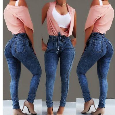 Fringed Jeans Front Bow Designer Sexy Women - Deck Em Up