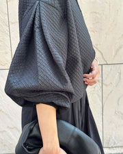 Women's Loose O-neck Short Coat - Deck Em Up
