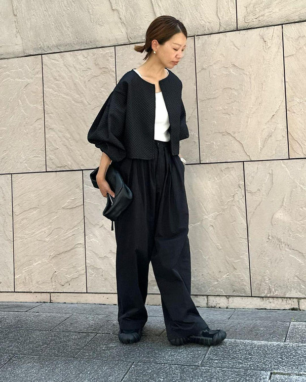 Women's Loose O-neck Short Coat - Deck Em Up