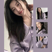 Women's Silk Home Clothing Set Pajama PJ Sexy - Deck Em Up
