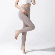 Women Leggings 100% Cashmere Pants Knitwear Winter New Fashion Legging High Quality Girls Thick Pure Pashmina Knitted Trousers - Deck Em Up
